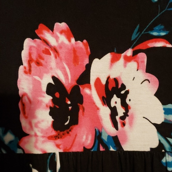 Black/Hot Pink Dress - Picture 3 of 3